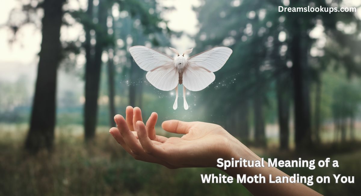 Spiritual Meaning of a White Moth Landing on You