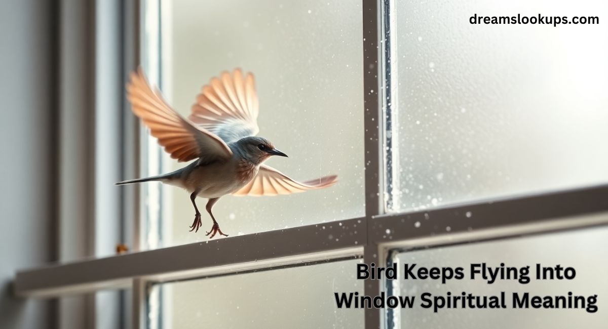 Bird Keeps Flying Into Window Spiritual Meaning