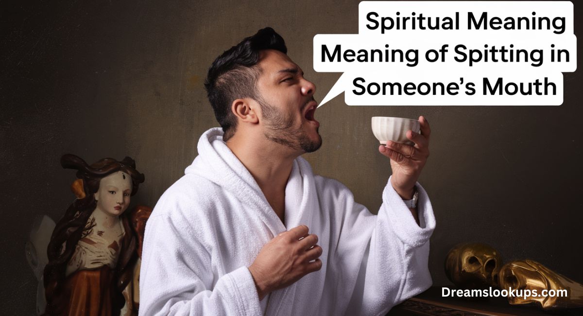 Spiritual Symbolism of Spitting in Someone’s Mouth