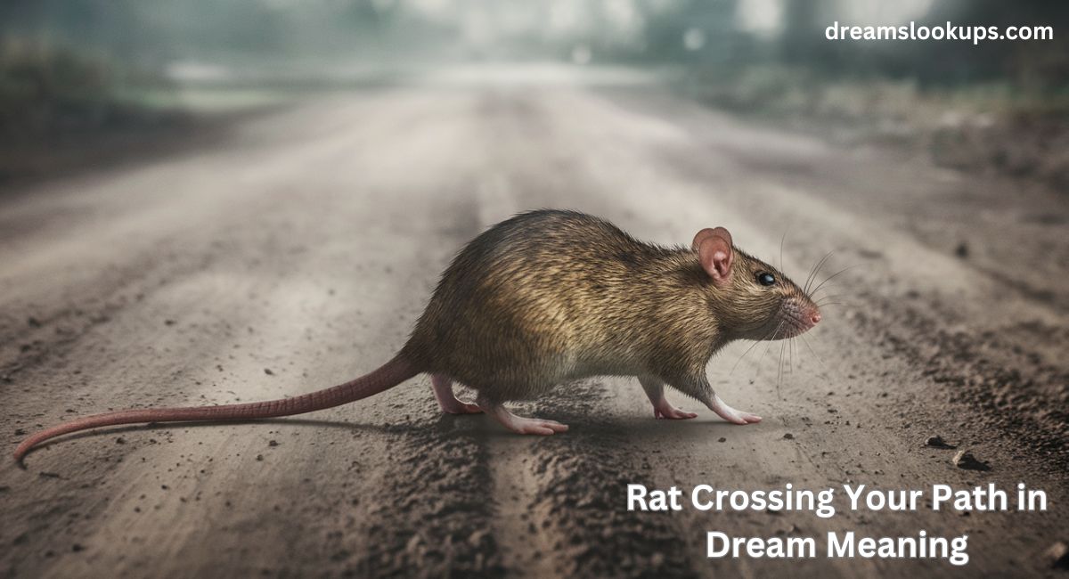 Rat Crossing Your Path in Dream Meaning