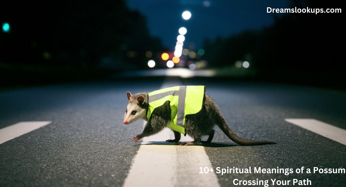 10+ Spiritual Meanings of a Possum Crossing Your Path