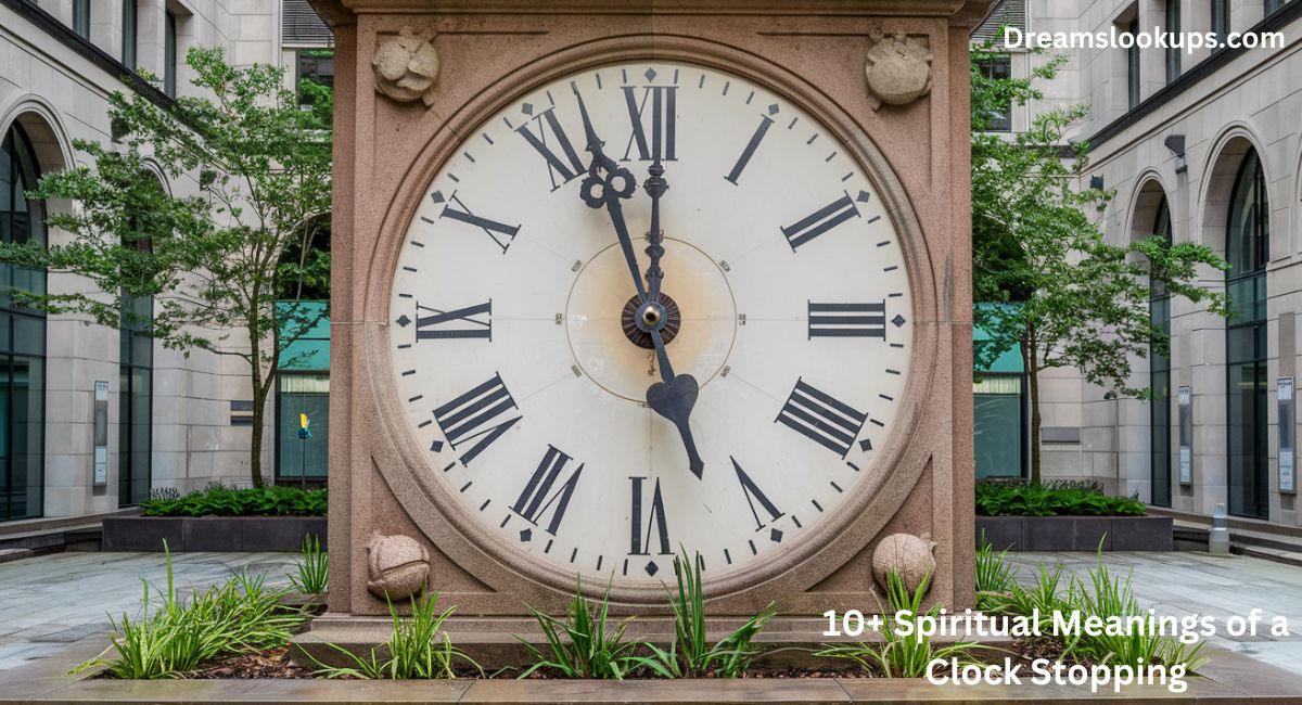 10+ Spiritual Meanings of a Clock Stopping