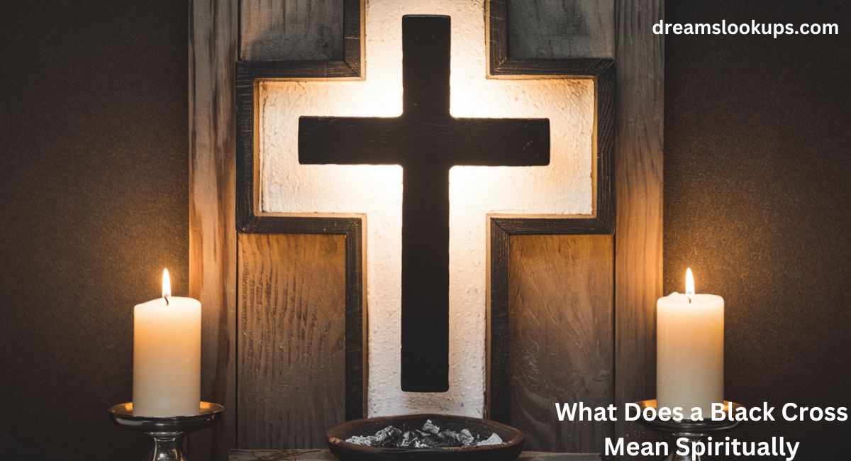 What Does a Black Cross Mean Spiritually