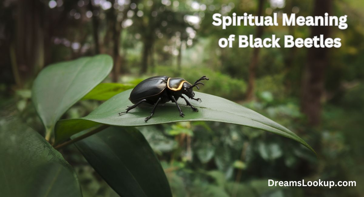 10+ Spiritual Meaning of Black Beetles