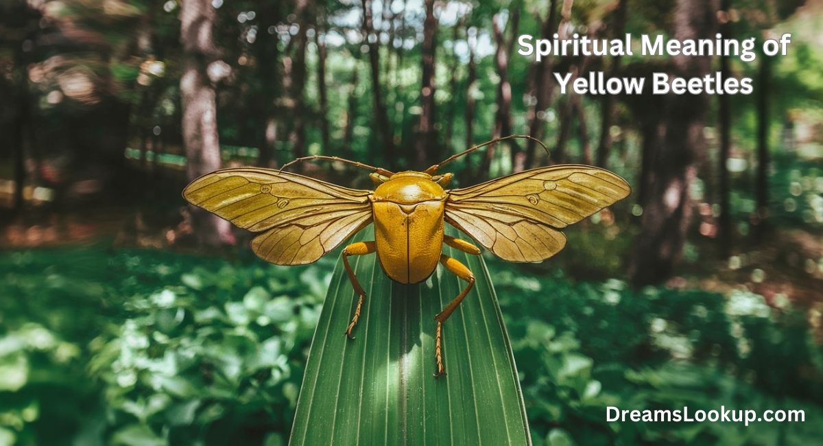 Spiritual Meaning of Yellow Beetles