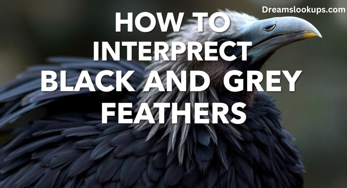 How to Interpret Black and Grey Feathers